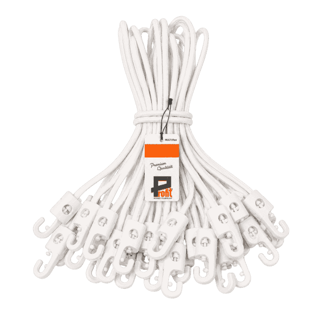 Spanngummi mit Haken 180 mm – Expanderschlinge mit Kunststoffhaken