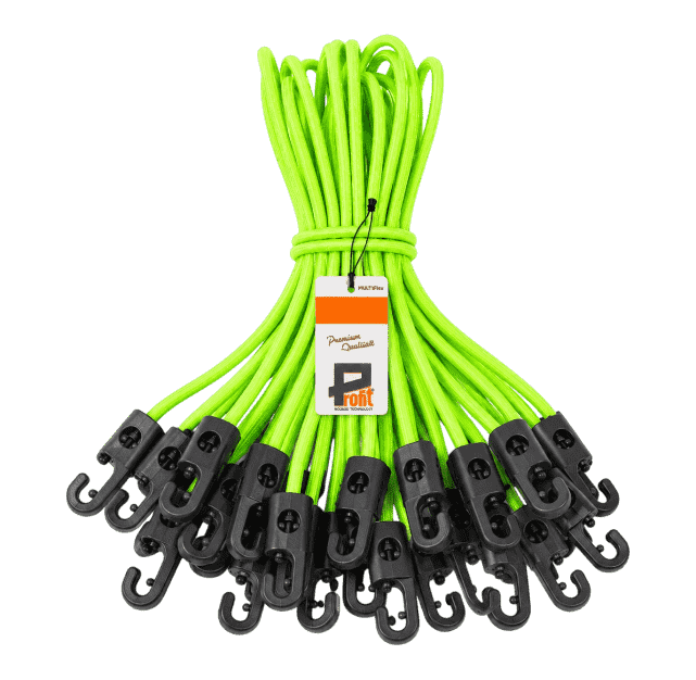 Spanngummi mit Haken 250 mm – Expanderschlinge mit Kunststoffhaken